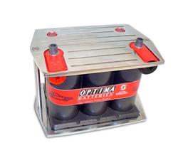 Taylor Polished Billet Aluminum Optima Battery Tray Series 27/75 Taylor Polished Billet Aluminum Optima Battery Tray Series 27/75